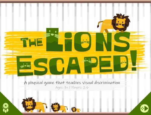 Product Image for The Lions Escaped