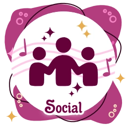 Subject icon for social Subject icon for social