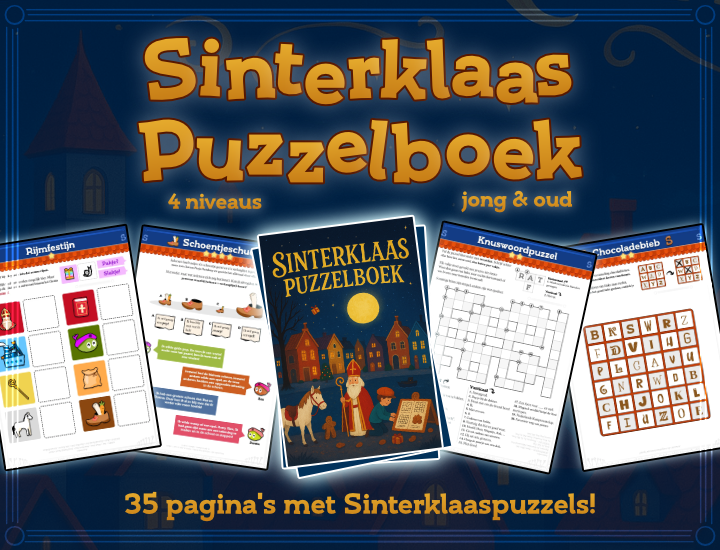 Product Image for Sinterklaas Puzzelboek