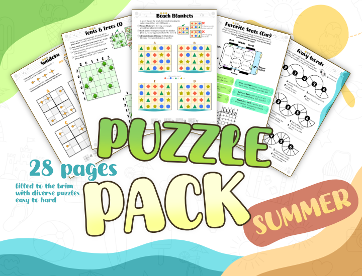 Product Image for Summer Puzzle Pack