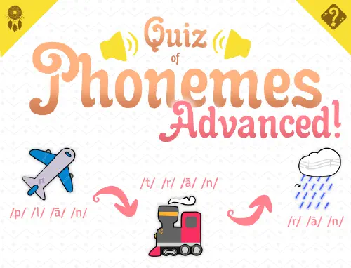 Product Image for Quiz of Phonemes Advanced