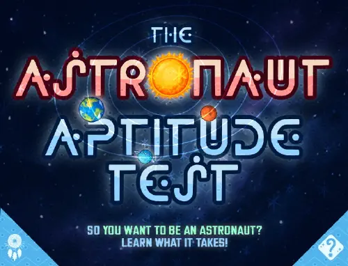 Product Image for The Astronaut Aptitude Test