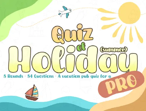 Product Image for Quiz of Holiday Pro