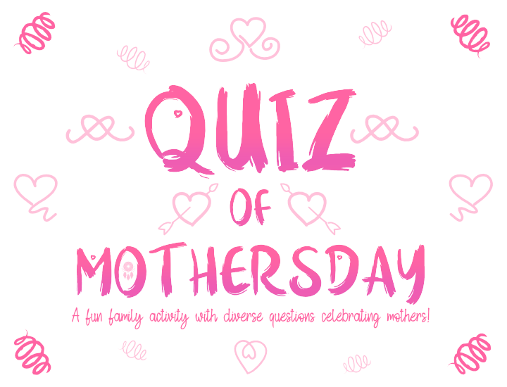 Product Image for Quiz of Mother's Day