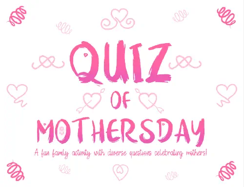 Product Image for Quiz of Mother's Day
