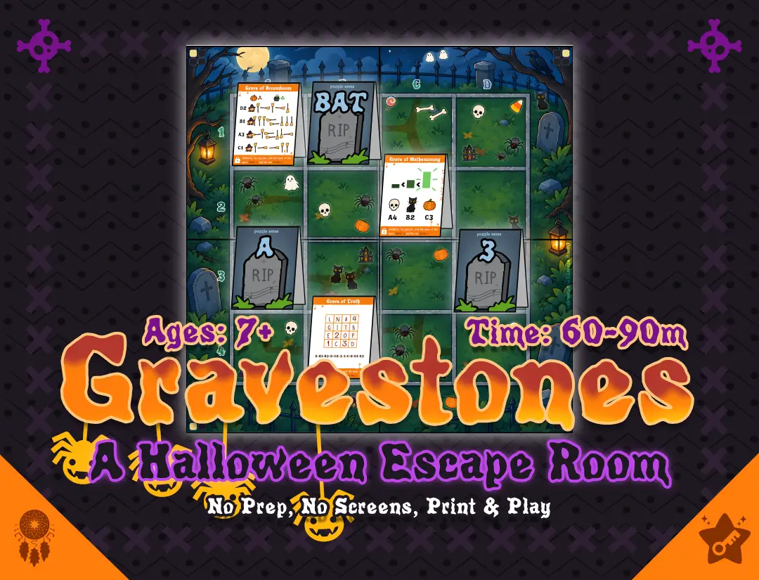 Product Image for Gravestones: A Halloween Escape Room