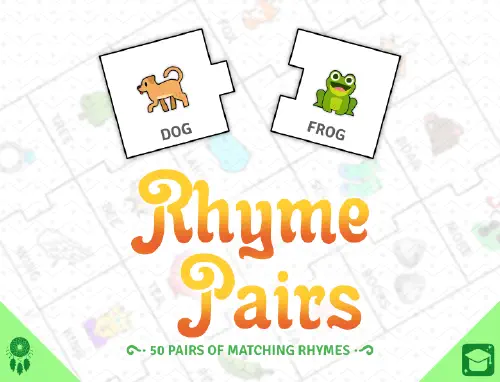 Product Image for Rhyme Pairs Cards