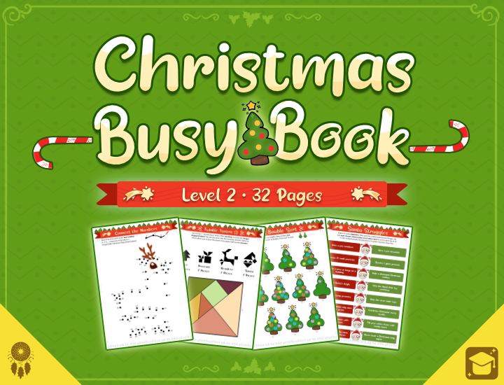 Product Image for Christmas Busy Book (Level 2)