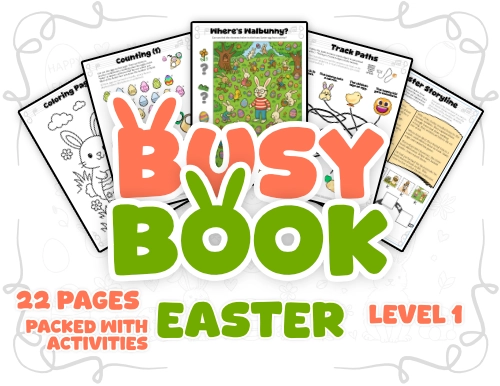 Product Image for Easter Busy Book (Level 1)