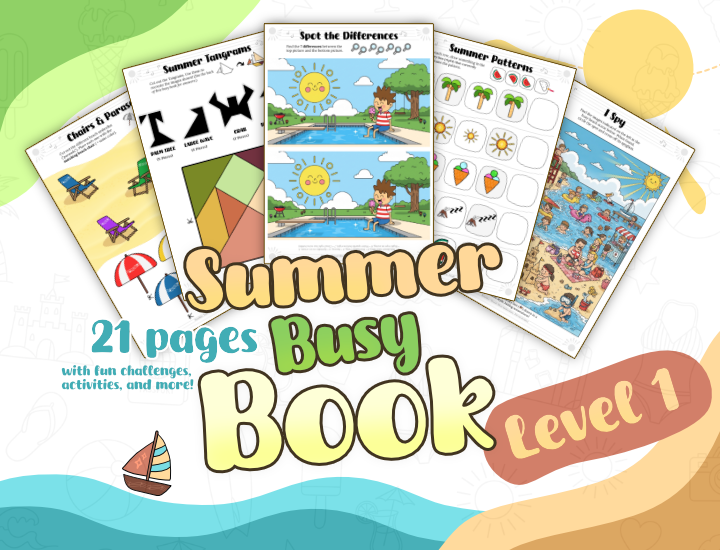 Product Image for Summer Busy Book