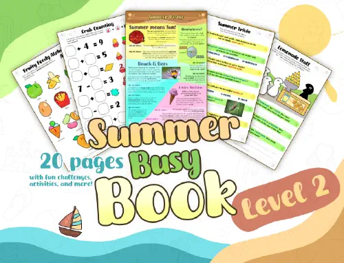 Product Image for Summer Busy Book